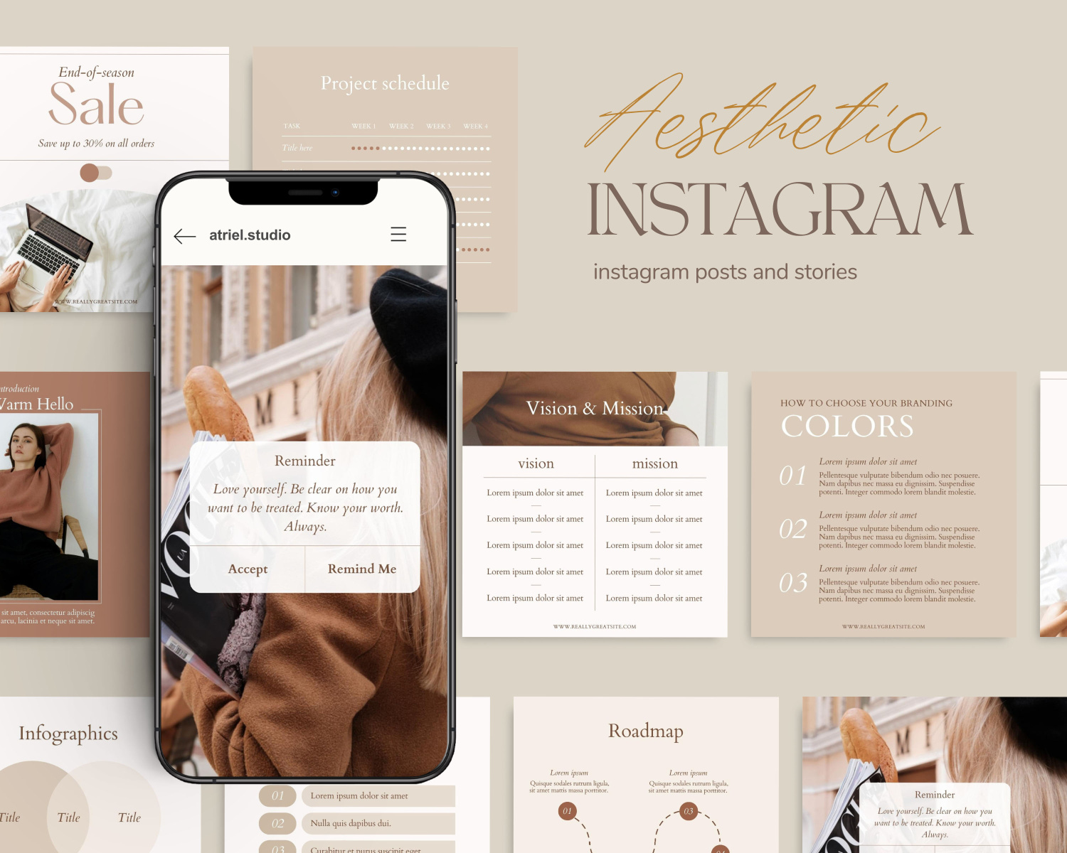 Canva Infographic Templates - Atriel