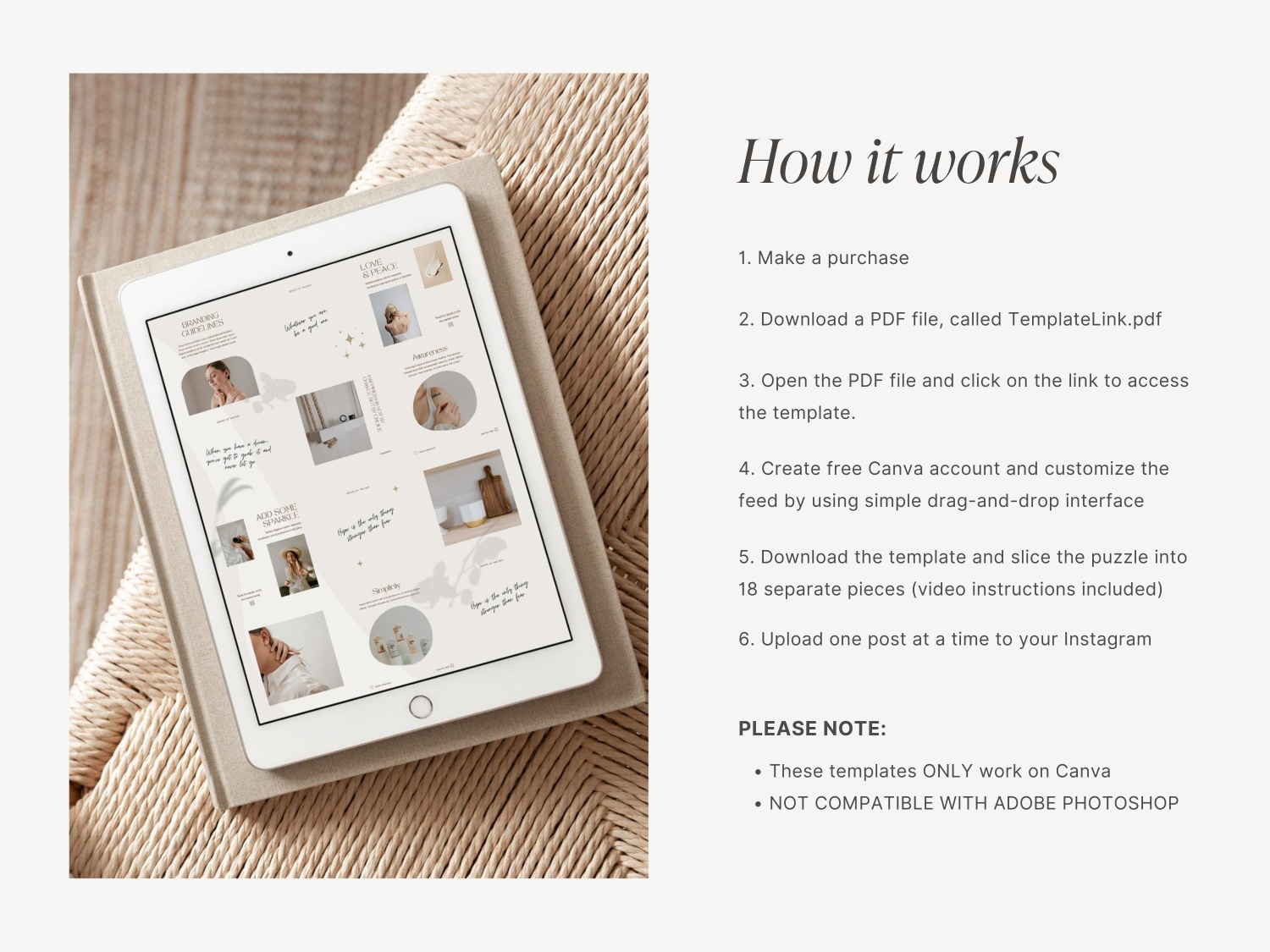 Instagram Puzzle Feed Canva Atriel